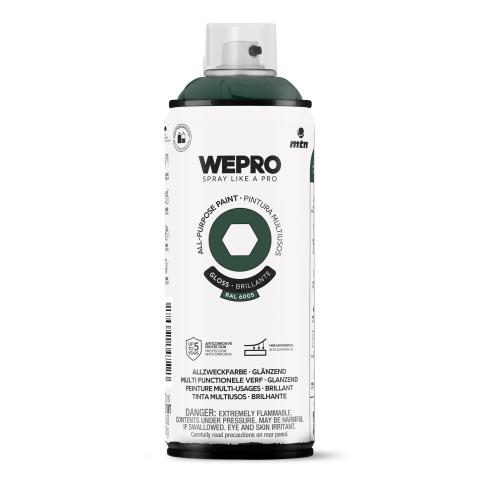 Spray MTN WEPRO Solvent Brillante VERDE HOBBIT - RAL 6005