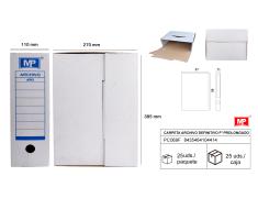 CARPETA ARCHIVO DEFINITIVO FOLIO PROLONGADO MP 25unidades