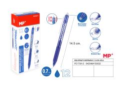 BOLIGRAFO BORRABLE CLICK AZUL MP