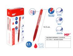 BOLIGRAFO BORRABLE CLICK ROJO MP