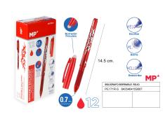 BOLIGRAFO BORRABLE ROJO MP
