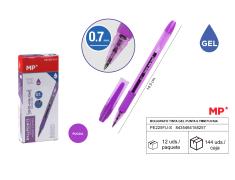 BOLIGRAFO TINTA GEL PUNTA 0.7mm FUCSIA MP