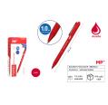 BOLIGRAFO TINTA ACEITE 1.0mm ROJO MP