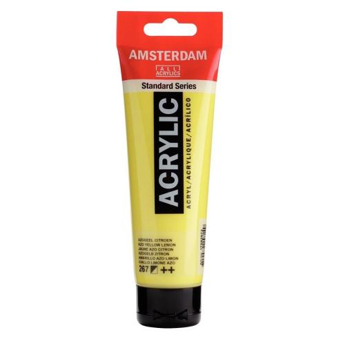 Amsterdam Pintura Acrílica Amarillo Azo Limón 120 ml
