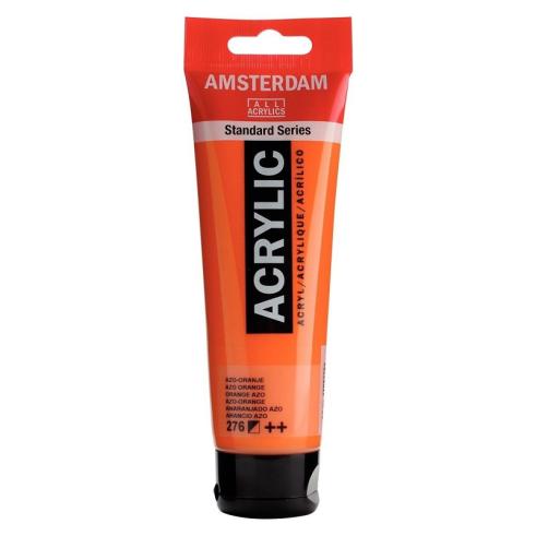 Amsterdam Pintura Acrílica Anaranjado Azo 120 ml