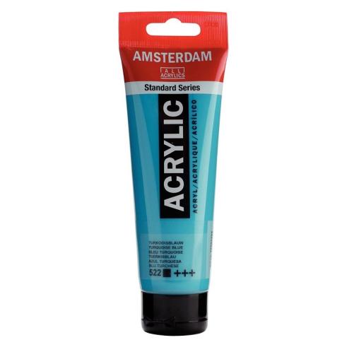 Amsterdam Pintura Acrílica Azul Turquesa 120 ml
