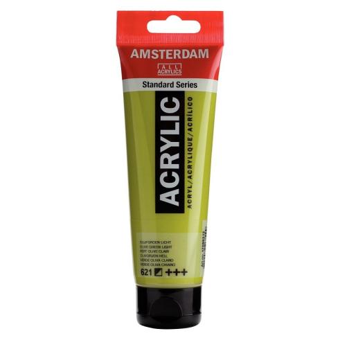 Amsterdam Pintura Acrílica Verde Oliva Claro 120 ml