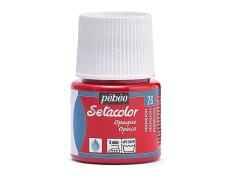 Pintura Pébéo Setacolor Opaco Bermellón 45 ml