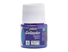 Pintura Pébéo Setacolor Opaco Violeta Parma 45 ml