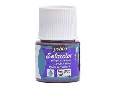 Pintura Pébéo Setacolor Opaco Ciruela Tornasol 45 ml