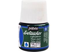 Pintura Pébéo Setacolor Tejidos Claros Verde Pradera 45 ml