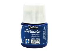 Pintura Pébéo Setacolor Tejidos Claros Azul Cobalto 45 ml