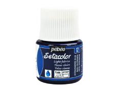 Pintura Pébéo Setacolor Tejidos Claros Azul Ultramar 45 ml