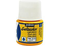 Pintura Pébéo Setacolor Tejidos Claros Botón de Oro 45 ml