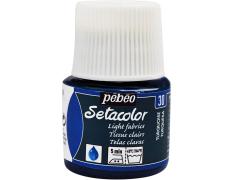 Pintura Pébéo Setacolor Tejidos Claros Claros Turquesa 45 ml