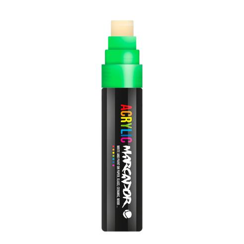 MTN Marcador Acrílico Verde Fluor 15mm