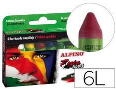 ALPINO Barra maquillaje Sport 6 colores