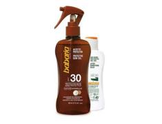 BABARIA PACK ACEITE PROTECTOR SPF30 COCO + BÁLSAMO AFTER SUN ALOE VERA 100 ML GRATIS
