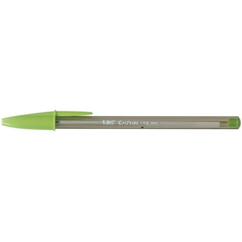 BIC BOLIGRAFO CRISTAL FUN VERDE LIMA