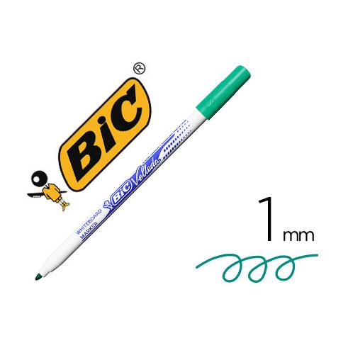 BIC ROTULADOR VELLEDA FINO PARA PIZARRA 1mm VERDE