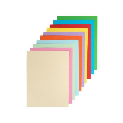 BLOC CARTULINA DE COLORES 240x315mm 10 hojas