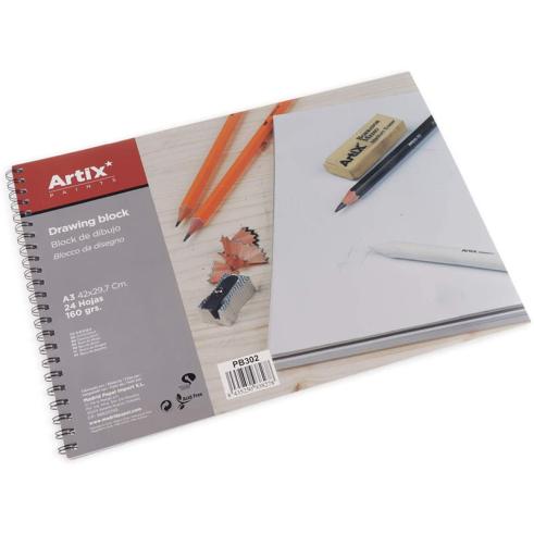 Bloc de Dibujo A3 24 Hojas 160g