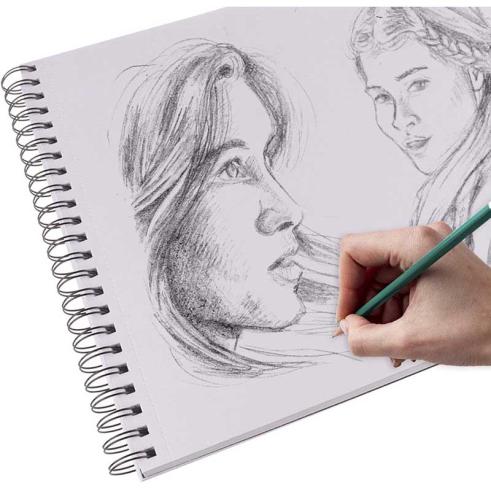 Bloc de Dibujo A4 100 Hojas 90g