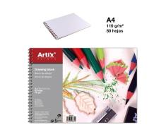Bloc de Dibujo A4 80 Hojas 110g