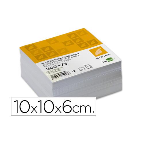 BLOC NOTAS BLANCO 100x100x60mm
