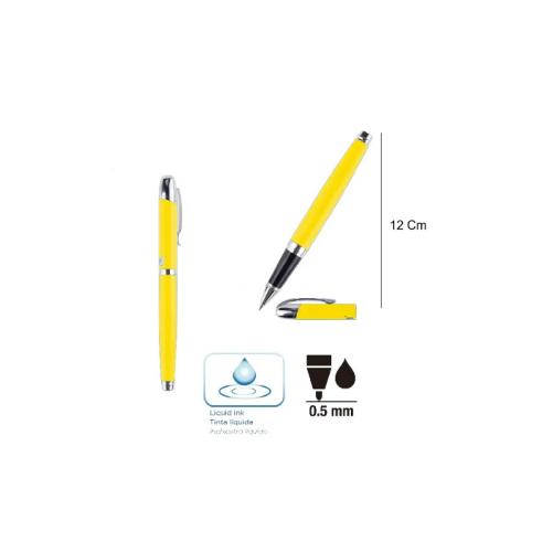 Bolígrafo Roller Elegant 0.5mm Amarillo