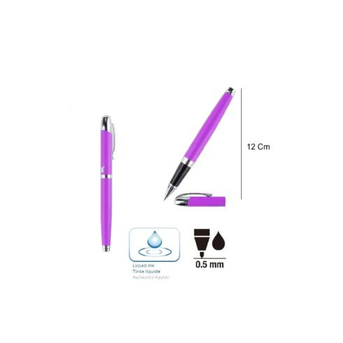 Bolígrafo Roller Elegant 0.5mm Morado