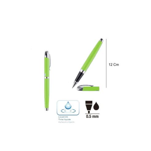 Bolígrafo Roller Elegant 0.5mm Verde Claro
