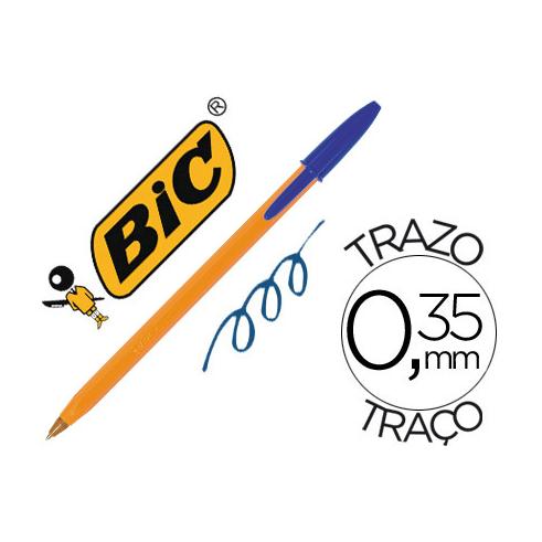 BOLIGRAFO BIC NARANJA AZUL