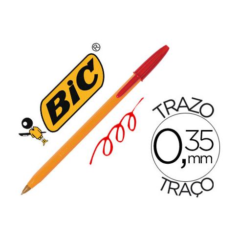 BOLIGRAFO BIC NARANJA ROJO
