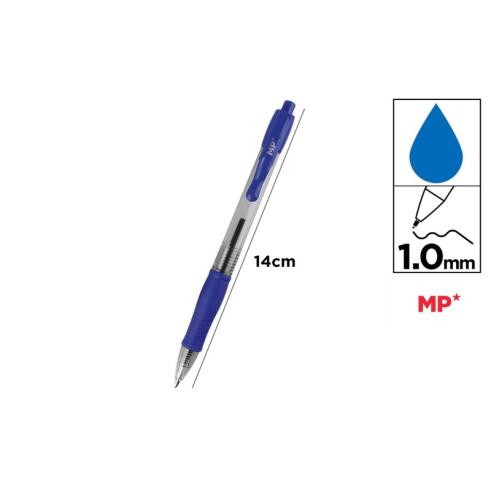 Boligrafo Click Azul Punta 1 mm MP