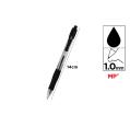 Boligrafo Click Negro Punta 1 mm MP