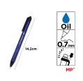 Bolígrafo de Tinta de Aceite 0,7 mm Azul MP