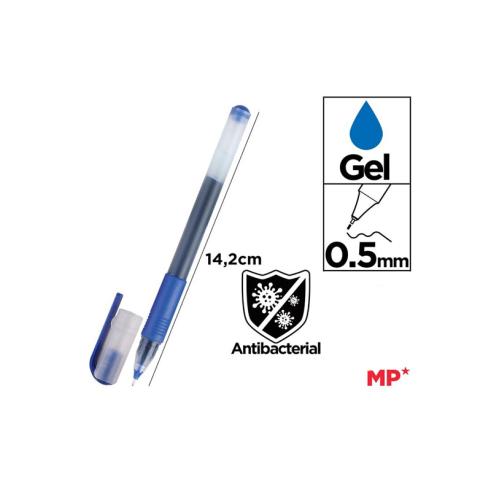 Boligrafo de Tinta Gel de Punta 0,5 mm Azul