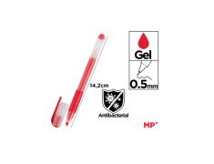 Boligrafo de Tinta Gel de Punta 0,5 mm Rojo