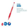 Boligrafo de Tinta Gel de Punta 0,5 mm Rojo