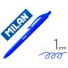 BOLIGRAFO MILAN P1 RETRACTIL AZUL