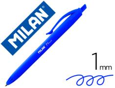 BOLIGRAFO MILAN P1 RETRACTIL AZUL