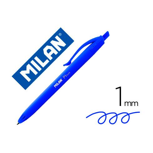 BOLIGRAFO MILAN P1 RETRACTIL AZUL