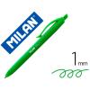 BOLIGRAFO MILAN P1 RETRACTIL VERDE