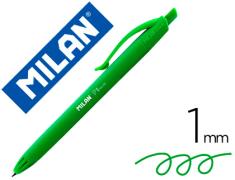 BOLIGRAFO MILAN P1 RETRACTIL VERDE
