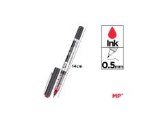 BOLIGRAFO TINTA LIQUIDA PUNTA BALL ROJO MP
