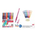 BOLIGRAFOS PURPURINA 0.7mm 10 COLORES