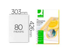 Bolsa de Plastificar 303x426mm 80mc Din A3 - 100 unidades