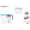 Bolsa Transparente Eva Con Cremallera B5