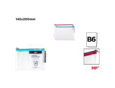 Bolsa Transparente Eva Con Cremallera B6
